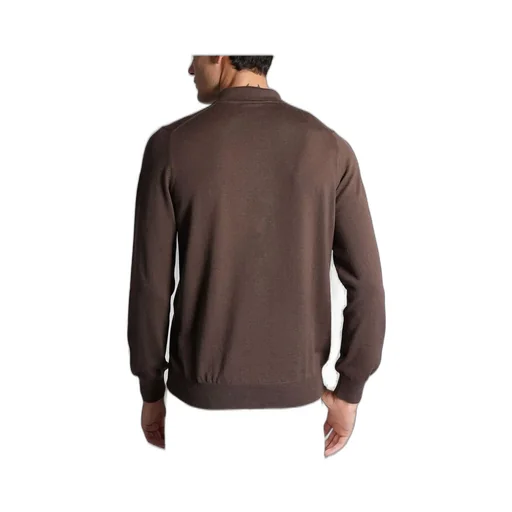 Long Sleeve Polo Sweater