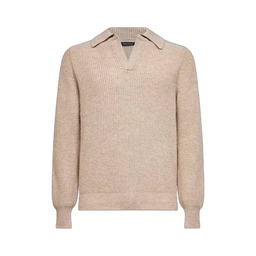 Knit Polo Sweater