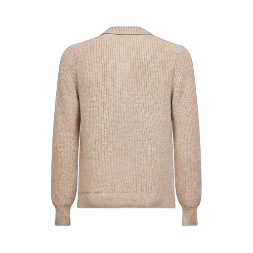 Knit Polo Sweater