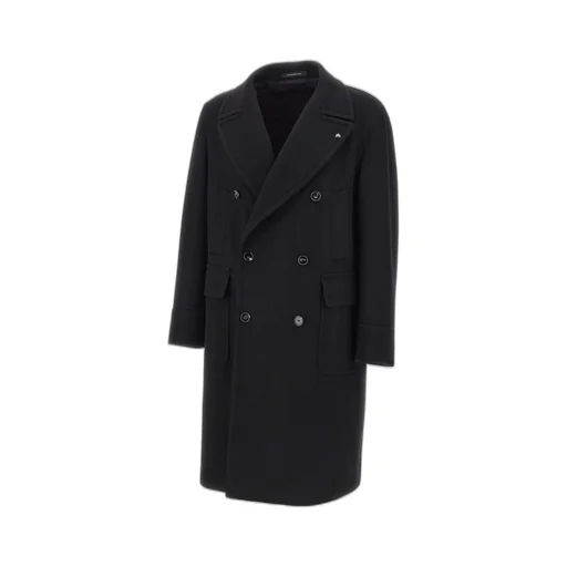 Double-Breasted Wool Coat