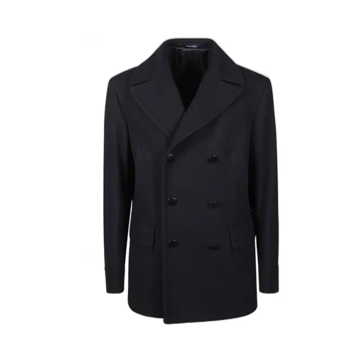 Double-Breasted Wool Coat