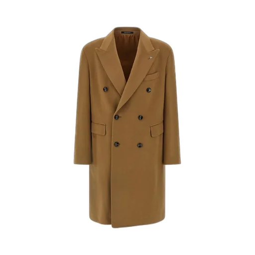 Double-Breasted Wool Coat