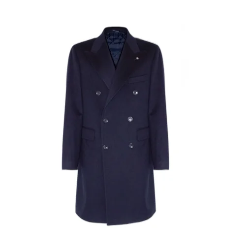 Double-Breasted Wool Coat