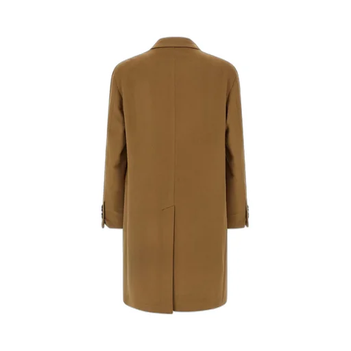 Double-Breasted Wool Coat