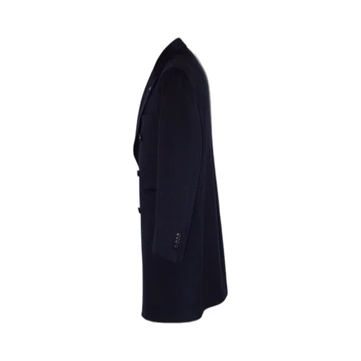 Double-Breasted Wool Coat