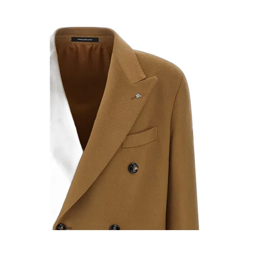 Double-Breasted Wool Coat