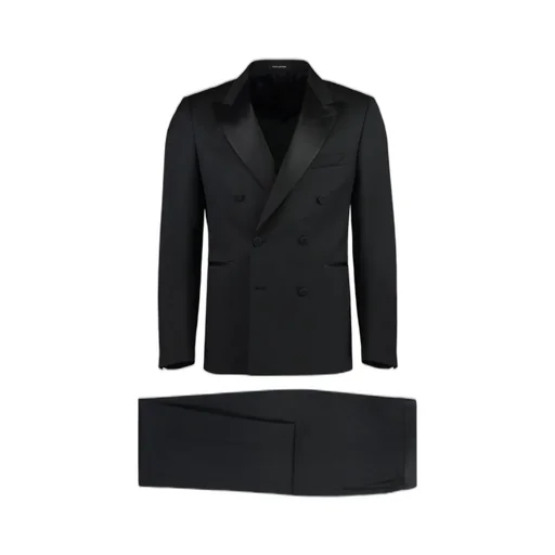 Double-Breasted Tuxedo Suit