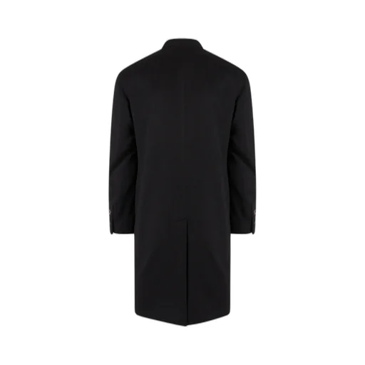 Double-Breasted Wool Coat