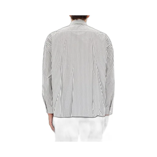 Striped Button-Down Shirt