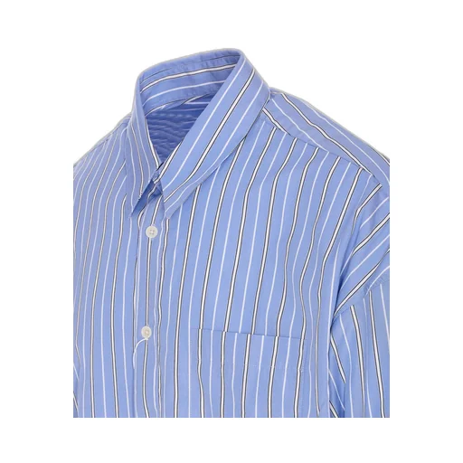 Striped Button-Down Shirt