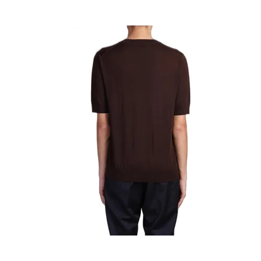 Short Sleeve Knit T-Shirt