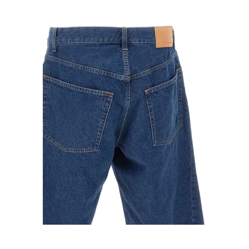 Wide-Leg Denim Shorts