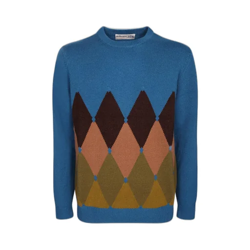 Argyle Knit Sweater