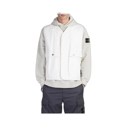Vest With Hooded Sweatshirt
