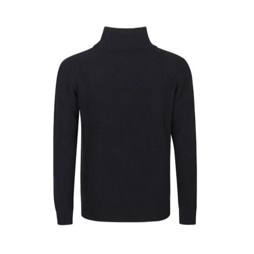 Ribbed Turtleneck Sweater