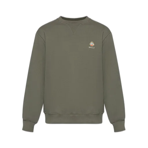 Sweatshirt With Embroidered Logo