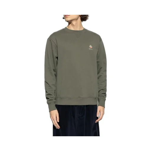 Sweatshirt With Embroidered Logo