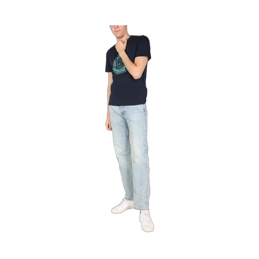T-Shirt With Logo Patch