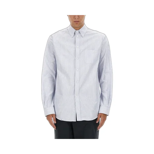 Striped Button-Down Shirt