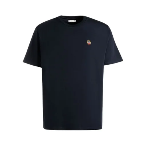 T-Shirt With Crest Logo