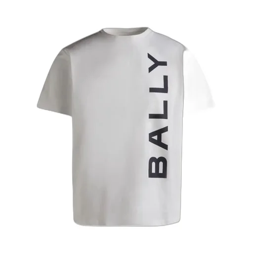 T-Shirt With Vertical Logo