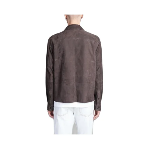 Suede Utility Jacket