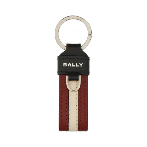 Bally Stripe Keychain