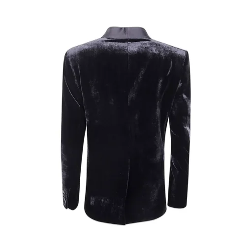 Velvet Shawl Collar Jacket