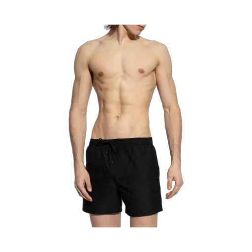 Logo Print Swim Shorts