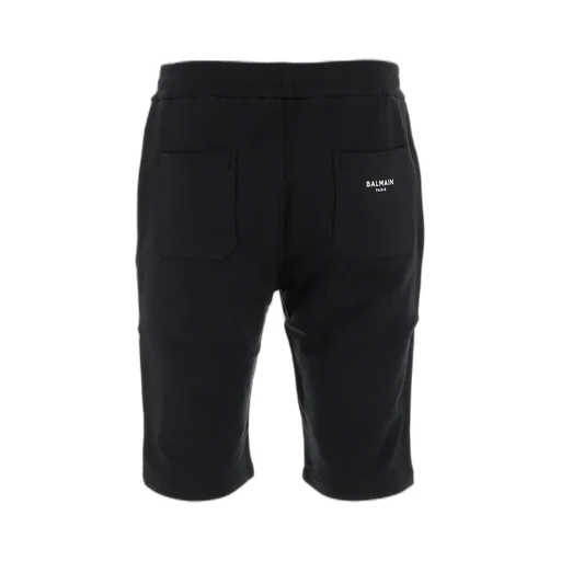 Logo Print Cotton Jersey Shorts
