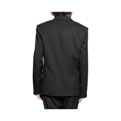 Single-Breasted Wool Blazer