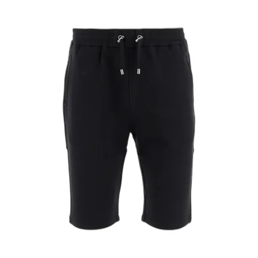 Logo Print Cotton Jersey Shorts