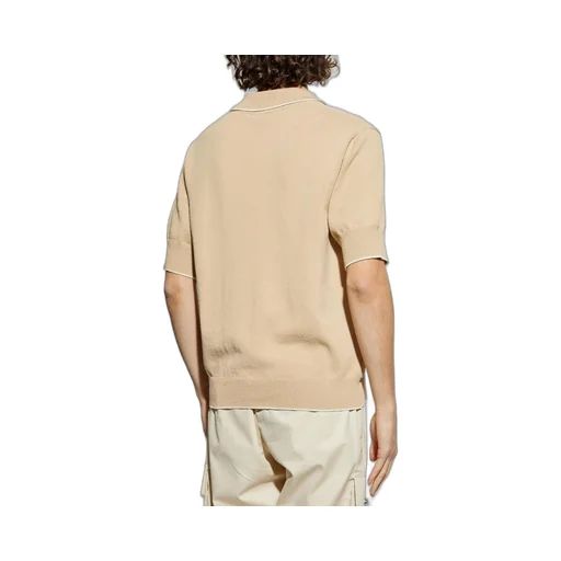 Short Sleeve Knit Polo