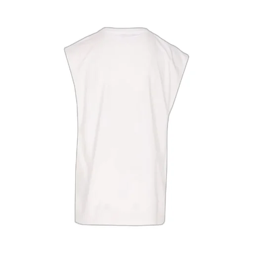 Logo Print Sleeveless T-Shirt