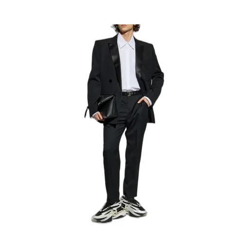 Double-Breasted Tuxedo Jacket