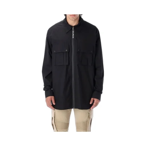Zip-Up Shirt Jacket