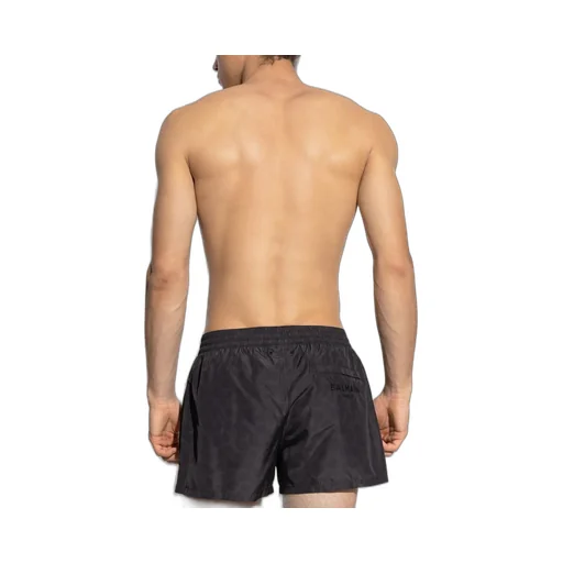 Logo Print Swim Shorts
