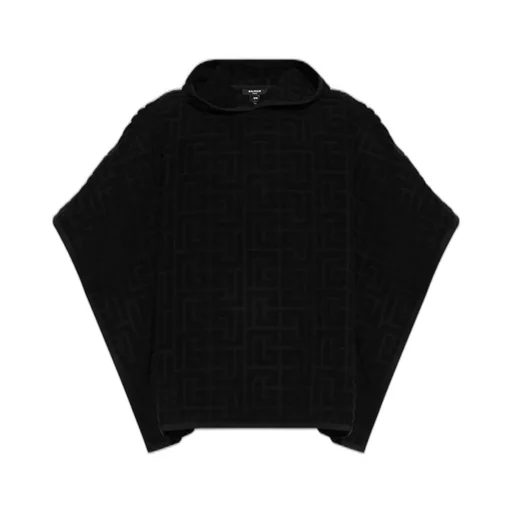 Monogram Jacquard Terry Poncho