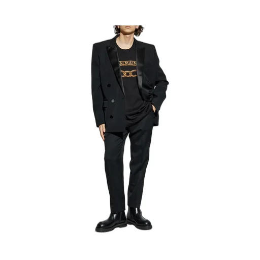 T-Shirt With Chain Print