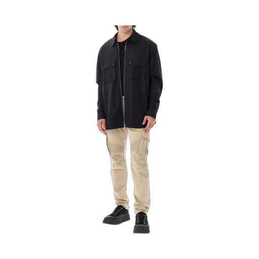 Zip-Up Shirt Jacket