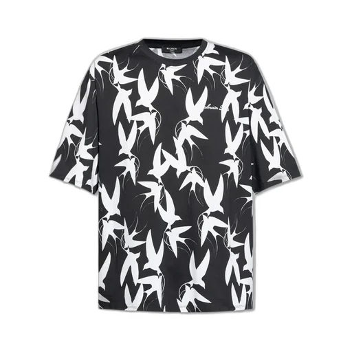 T-Shirt With Bird Print