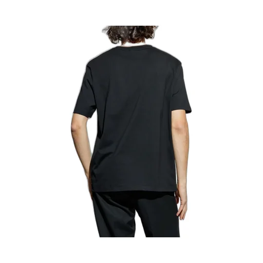 T-Shirt With Layered Chain Print