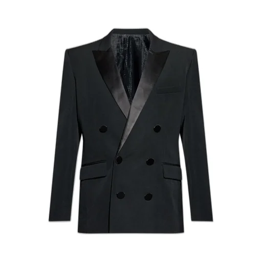 Double-Breasted Tuxedo Jacket