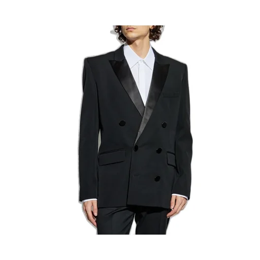 Double-Breasted Tuxedo Jacket