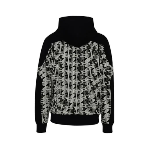 Logo Print Zip-Up Hoodie