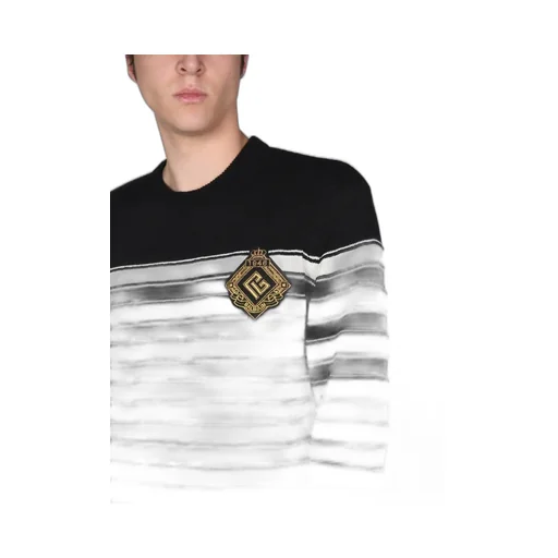Striped Crewneck Sweater