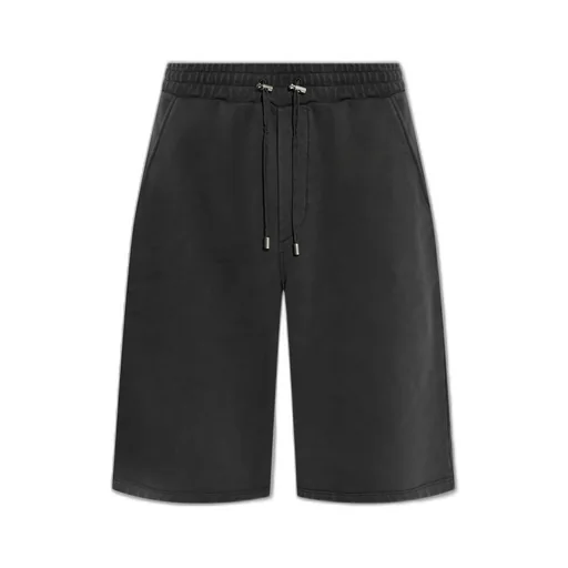 Logo Print Cotton Jersey Shorts