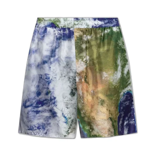 Earth Print Shorts