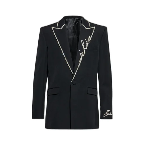 Embellished Lapel Blazer
