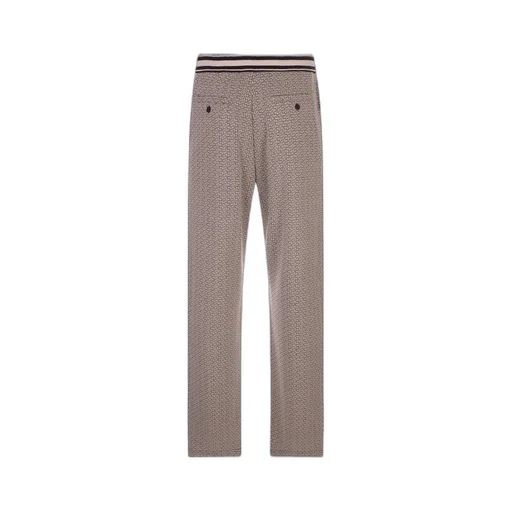 Monogram Jacquard Trousers